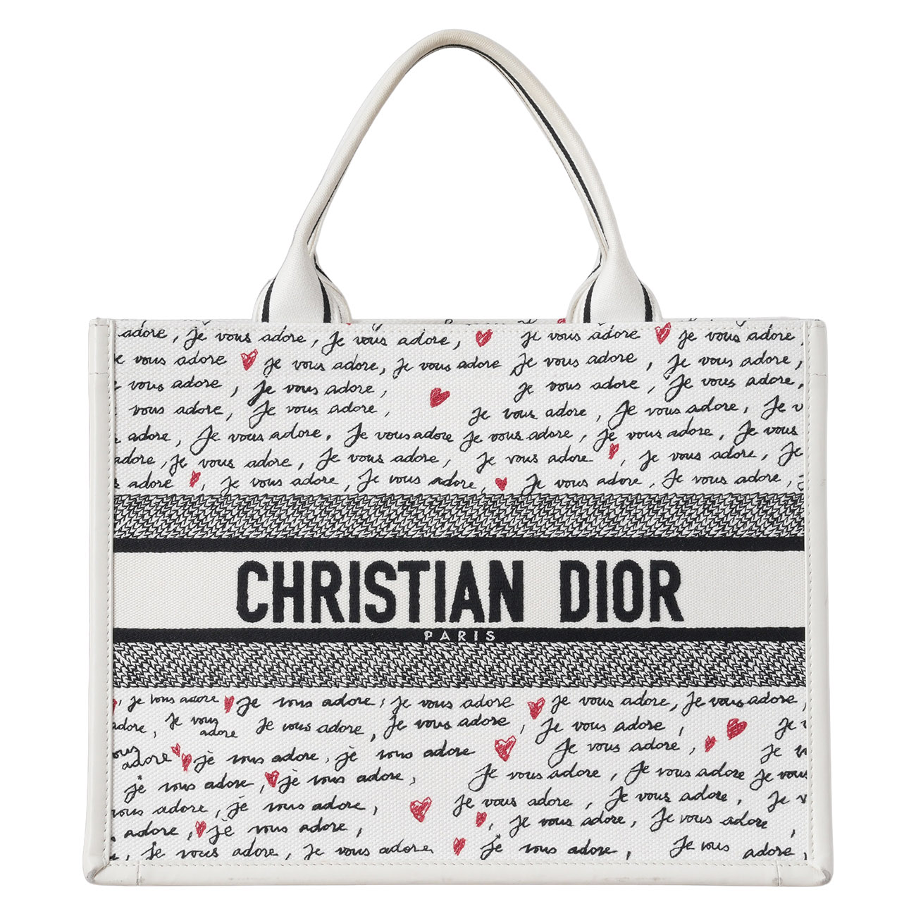 CHRISTIAN DIOR(USED)디올 아무르 북토트 미듐